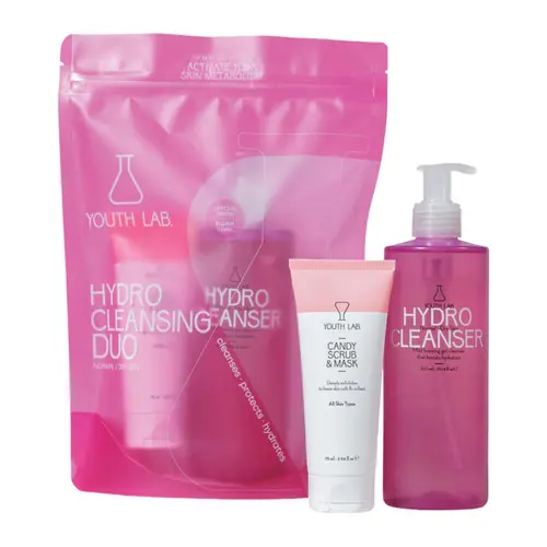 Youth Lab. Hydro Cleansing Duo Set με Hydro Cleanser 300ml & Candy Scrub & Mask 75ml - Πρόσωπο στο Pharmeden.gr