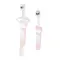 Mam Learn to Brush Set Βρεφικές Οδοντόβουρτσες Ροζ ( 608 ) 2 τεμ - Παιδιά στο Pharmeden.gr